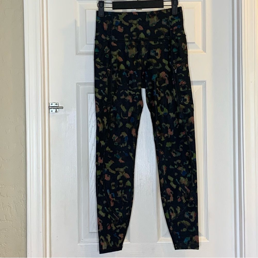 Athleta Ranier Leopard Tight Size XS